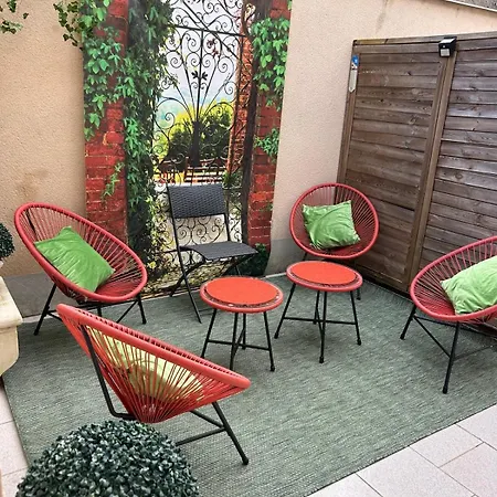 Apartament Jardins De Ma-mans Magnifique Maison Cosy Pour 8 Personnes Centre Du Mans Et 24 Parking Prive