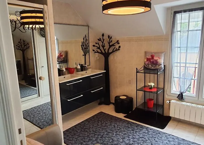 Les Jardins De Ma-mans Maison Cosy Centre Parking Prive Gratuit Apartamento