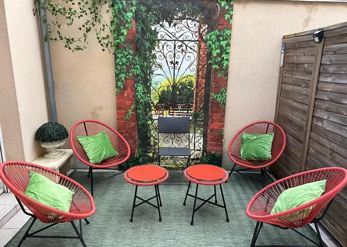 Les Jardins De Ma-mans Maison Cosy Centre Parking Prive Gratuit